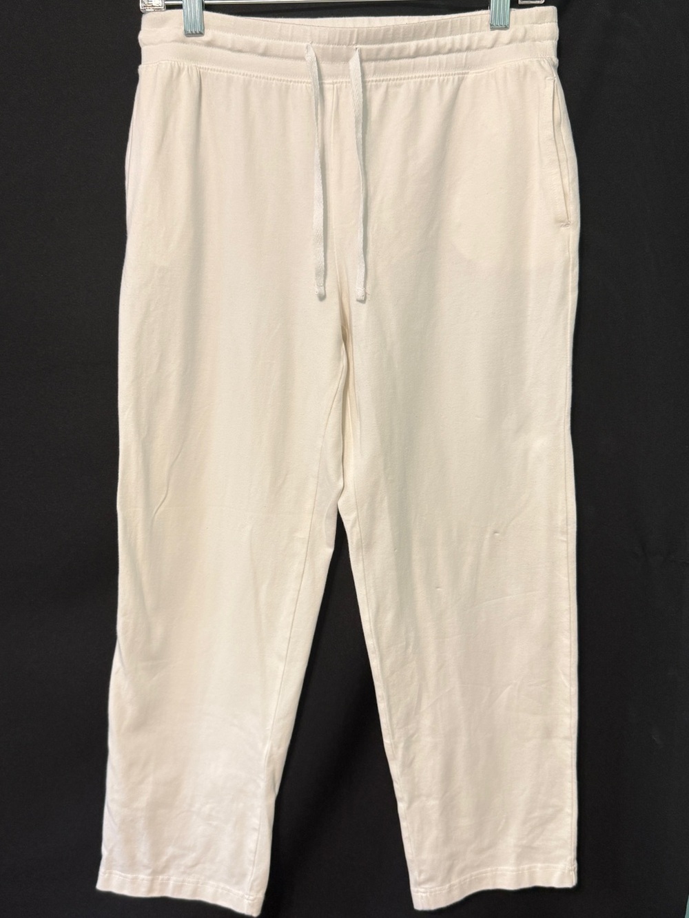 Karen Scott Cream Off-White Sweatpants Loungewear M
